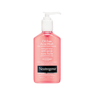 Neutrogena Oil Free Acne Wash Pink Grapefruit Facial Cleanser 175ml