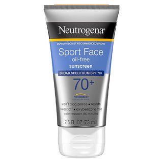 Neutrogena Sport Face Oil Free Broad Spectrum Sunscreen SPF 70+