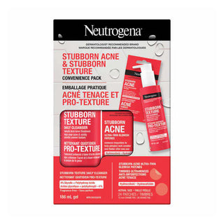 Neutrogena Stubborn Acne & Stubborn Texture  Convenience Pack