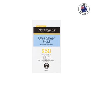 Neutrogena Ultra Sheer Fluid SPF 50 Facial Sunscreen 40ml
