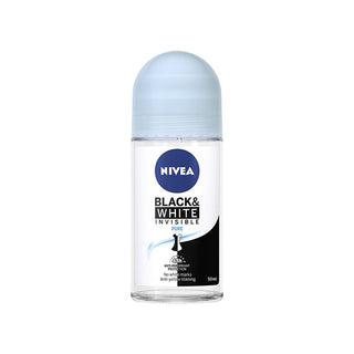 Nivea Black & White Invisible Pure Anti-Perspirant Roll on 50ml