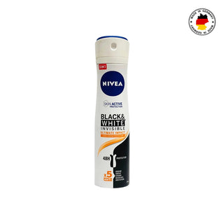 Nivea Black & White Invisible Ultimate Impact Deodorant Spray 150ml