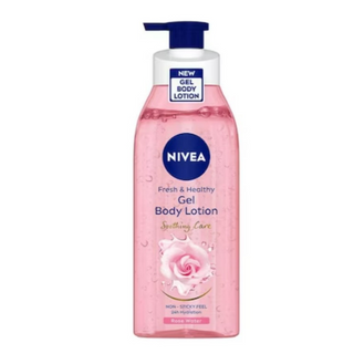 Nivea Fresh And Healthy Gel Body Lotion Rose Water 390ml