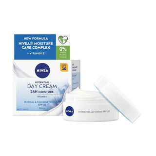Nivea Hydrating Day Cream 24H Moisture SPF30  For Normal & Combination Skin 50ml