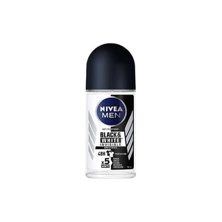Nivea Men Black & White Invisible Original Anti-Perspirant Roll-On 50ml - AU