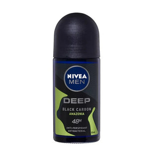 Nivea Men Deep Black Carbon Amazonia Anti-Perspirant Roll On 50ml