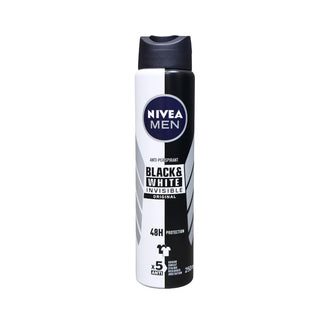 Nivea Men Invisible For Black & White Original Anti-Perspirant Deodorant Spray 250ml - AU