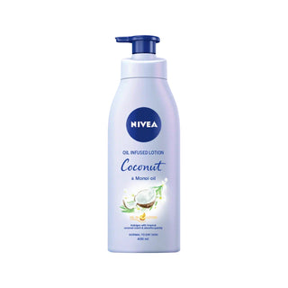 Nivea Oil Infused Lotion Coconut & Monoi Oil For Normal To Dry Skin 400ml