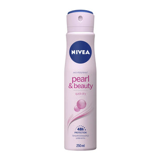 Nivea Pearl & Beauty Quick Dry Antiperspirant Deodorant Spray 250ml - AU