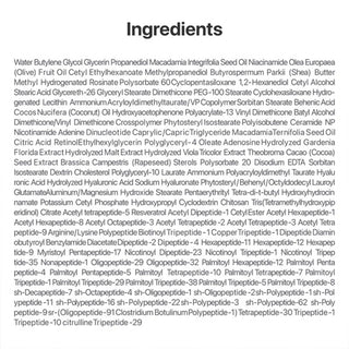 Numbuzin No.9 NAD+ Retinol Volumetox Eye Cream