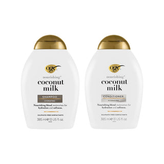 OGX Coconut Milk Shampoo & Conditioner 385ml Bundle Pack