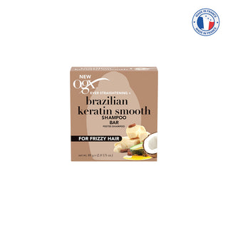 OGX Ever Straightening + Brazilian Keratin Smooth Shampoo Bar 80g