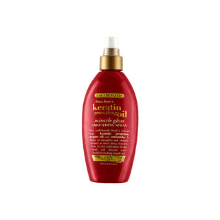 OGX Frizz-Free + Keratin Smoothing Oil Miracle Gloss Spray 200ml