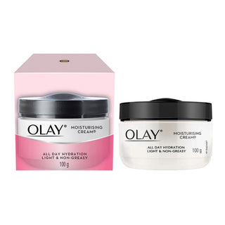 Olay All Day Hydration Light & Non-Greasy Moisturising Cream 100g