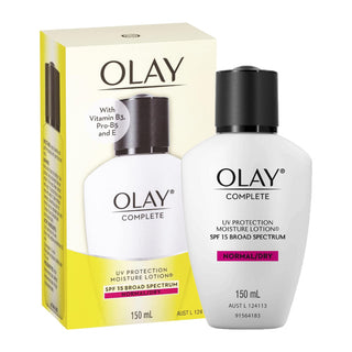 Olay Complete UV Protection Moisture Lotion SPF 15 For Normal To Dry Skin 150ml