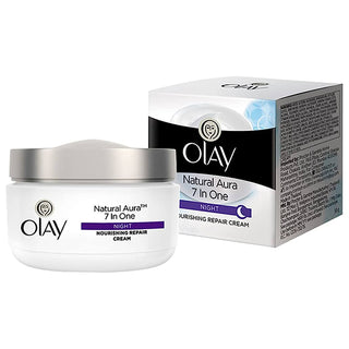 Olay Night Cream Natural Aura Nourishing Repair Cream 50g