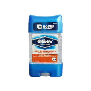 Gillette High Performance Brista Tropical Antiperspirant Clear Gel 75ml