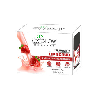 Oxy Glow Strawberry Lip Scrub 20g