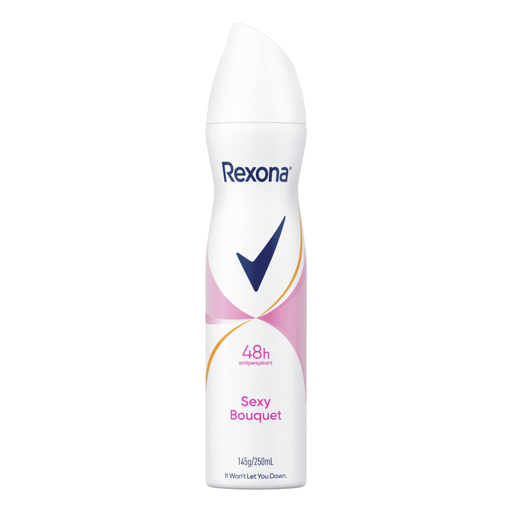 Rexona 48H Sexy Bouquet Antiperspirant Spray 250ml – Essentials.lk