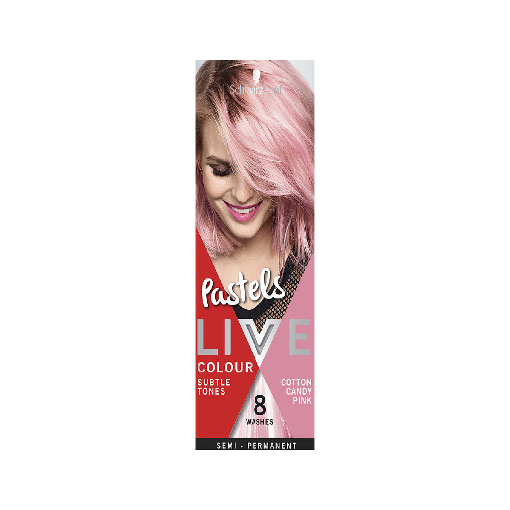 Schwarzkopf Live Semi Permanent Pastels Hair Colors Essentials.lk