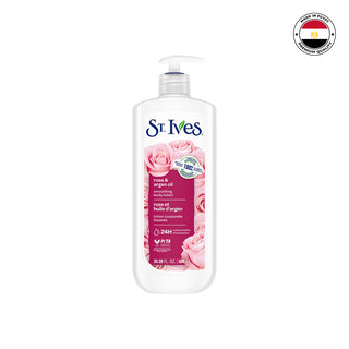 St. Ives Rose & Argan Oil Smoothing Body Lotion 600ml