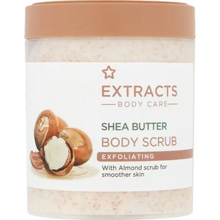 Super Drug Extracts Body Care Shea Butter Body Scrub 465ml