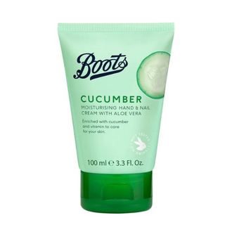 Boots Cucumber Moisturizing Hand & Nail Cream With Aloe Vera 100 ml