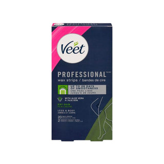 Veet Professional Wax Strips For Dry Skin ( 20 Strips)