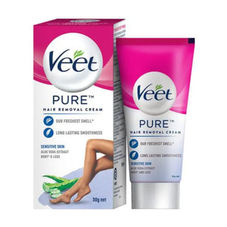 Veet Pure Hair Removal Cream Sensitive Skin 30g
