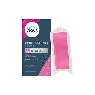Veet Wax Strips For Normal Skin - Pack Of 20
