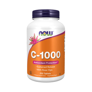 NOW C-1000 Antioxidant Protection With Rose Hips 100 Tablets