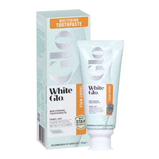 White Glo Fresh Mint Whitening Toothpaste With Stain Prevention 115g