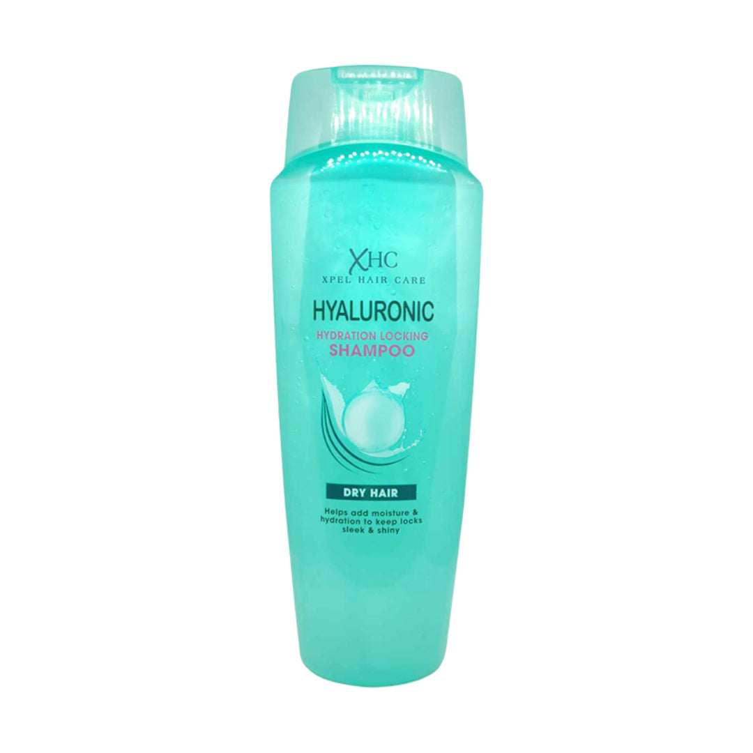 Xpel Hair Care Hyaluronic Hydrating Locking Shampoo 400ml (UK ...