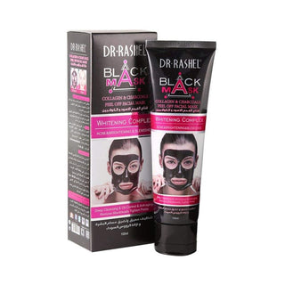 Dr Rashel Black Peel-off Mask Collagen And Charcoal Peel Off Whitening Face Mask