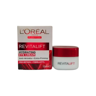 L'Oreal Paris New Formula Hydrating Eye Cream Anti - Wrinkle + Extra Firming 15ml