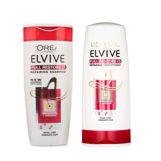 L'Oréal Elvive Full Restore 5 Conditioner 300ml/L'Oréal Elvive Full Restore 5 Shampoo 400ml