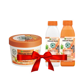 Garnier Ultimate Blends Nourishing Papaya Hair Treatment Gift Set