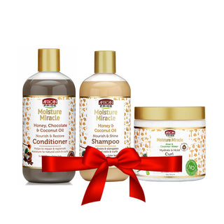 African Pride Moisture Miracle Hair Care Gift Set