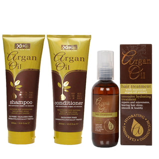 Argan Oil Shampoo,Conditioner 300ml & Argan Hair oil 100ml Gift Set
