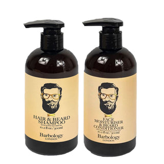 Barbology Shampoo & Barbology Moisturiser 300ml