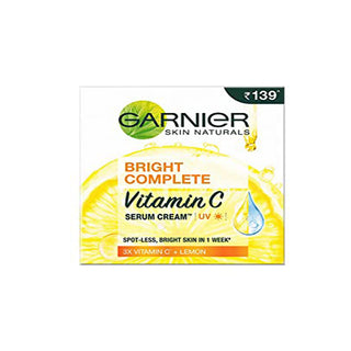 Garnier Bright Complete Vitamin C Serum Yought Night Cream 40g