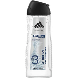 Adidas AdiPure 3 In 1 Shower Gel 400ml