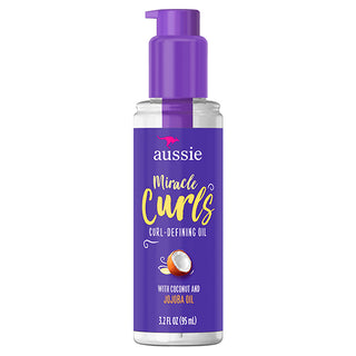 Aussie Miracle Curls Curl-defining Oil Hair Treatment 95ml