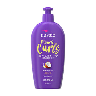 Aussie Miracle Curls LeaveIn Detangling Milk With Cocunut & Jojoba oil 200ml
