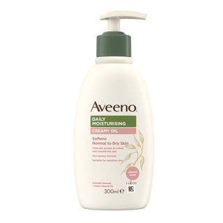 Aveeno Daily Moisturising Creamy Oil Almond Scent 300ml