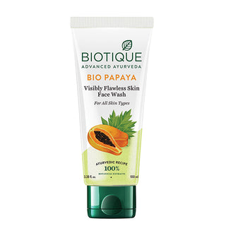 Biotique Bio Papaya Visibly Flawless Skin Face Wash 100ml