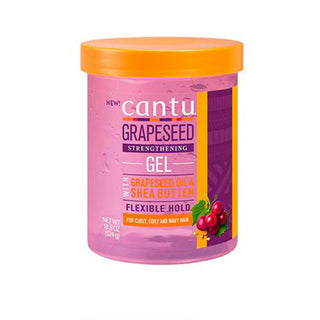 Cantu Grapeseed Oil and Shea Butter Strengthening Gel Flexible Hold 524g