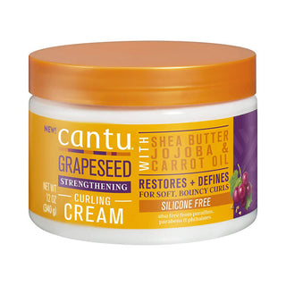Cantu Grapeseed Strengthening Curling Cream 340g