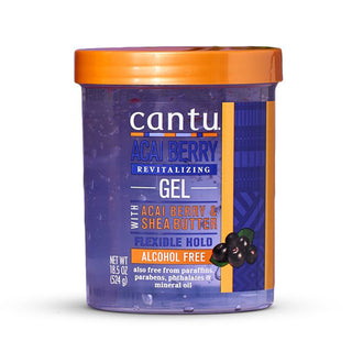 Cantu Revitalizing Styling Gel with Acai Berry and Shea Butter 524g