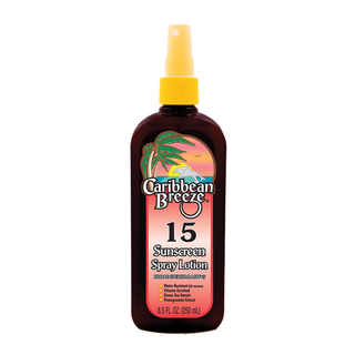 Caribbean Breeze SPF 15 Sunscreen Spray Lotion 250ml in sri lanka